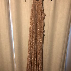 NWT ROSE GOLD R&M Richards Dress